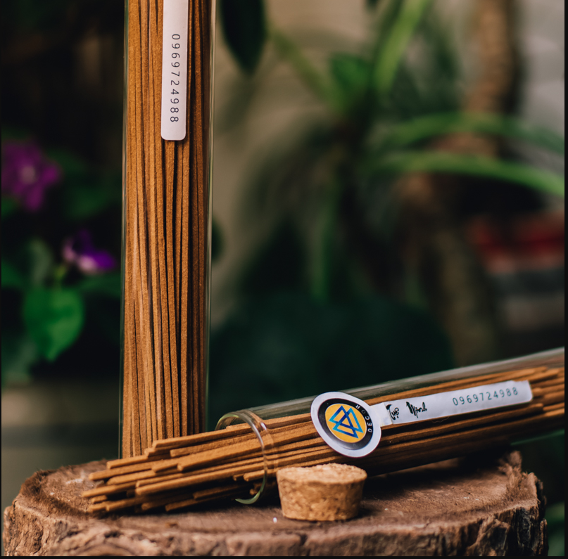 Nhang Trầm Hương Không Tăm Cao Cấp Cháy 30 Phút